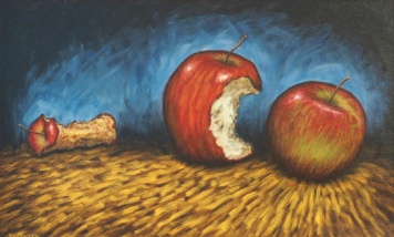 Consumer, Oil on canvas, 65 x 40 cm